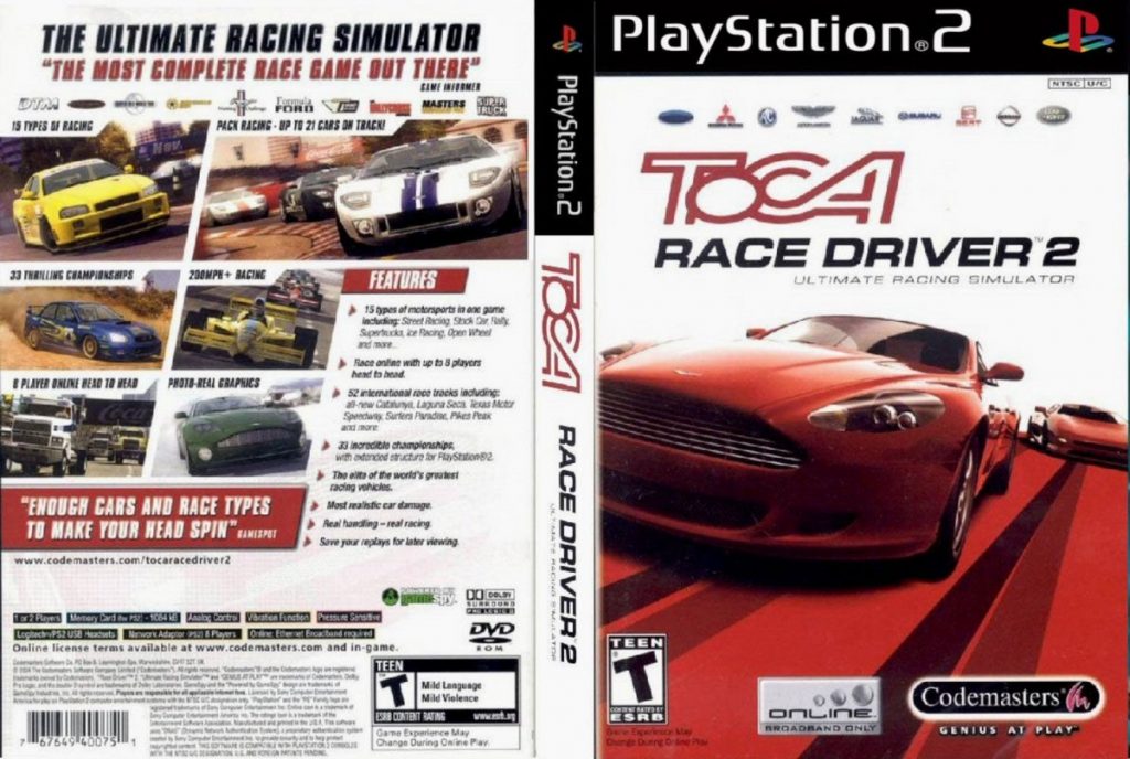 TOCA Race Driver 2 Free Download