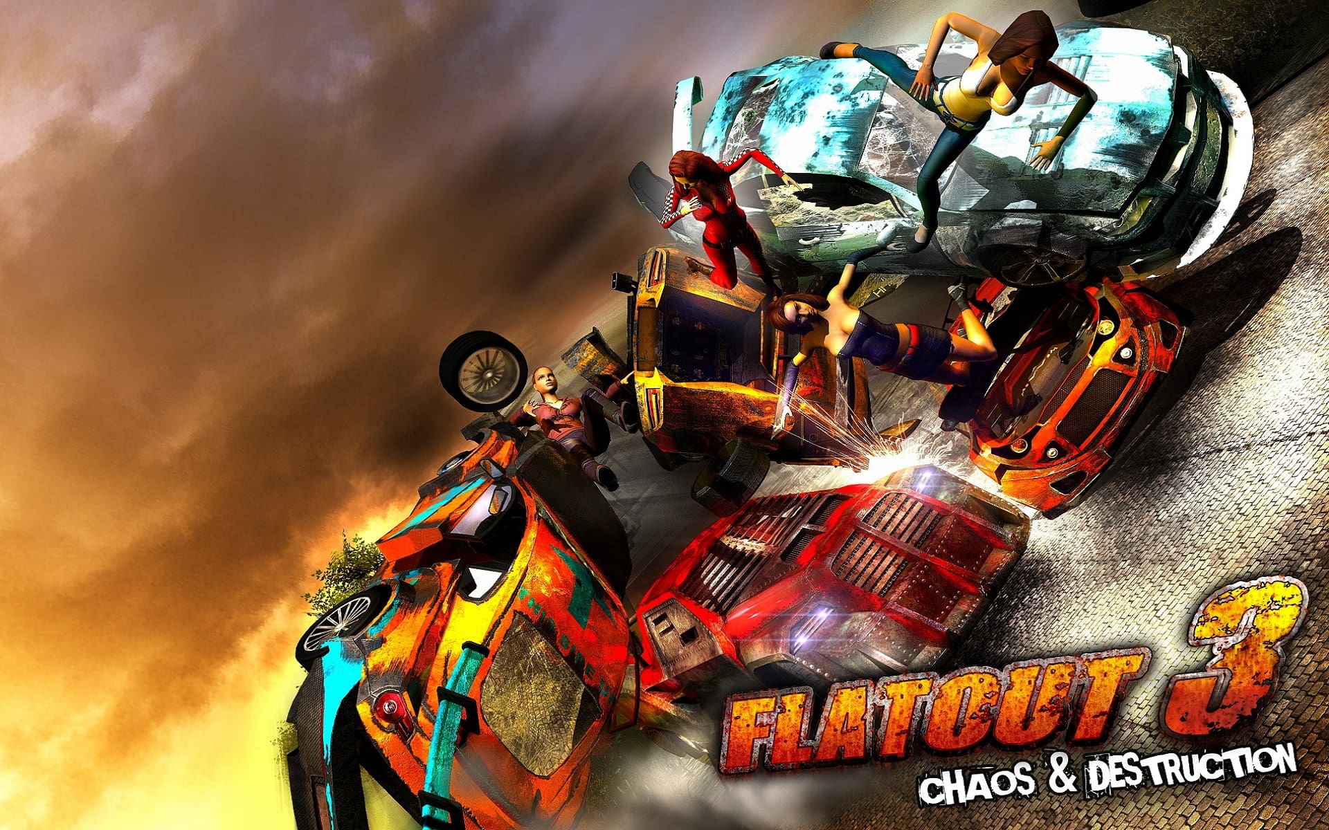 flatout 3 chaos & destruction free download