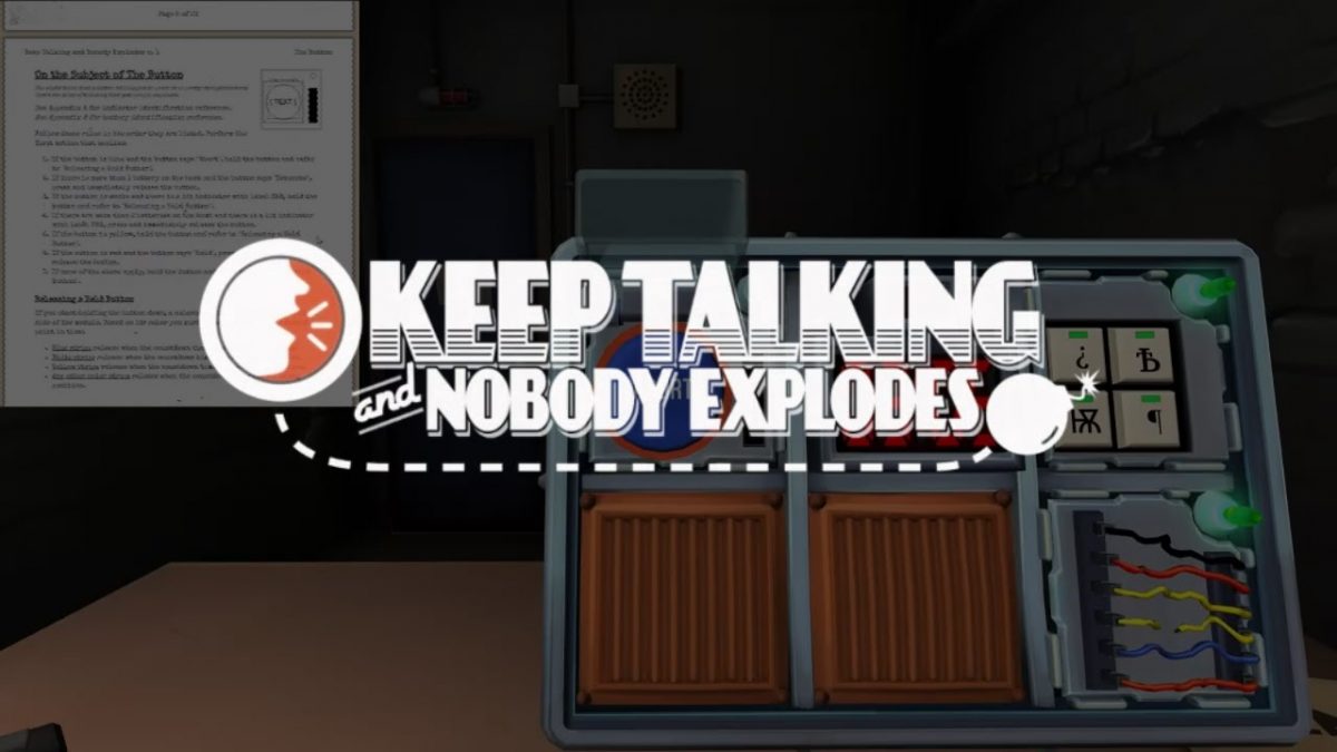 keep talking and nobody explodes new manual