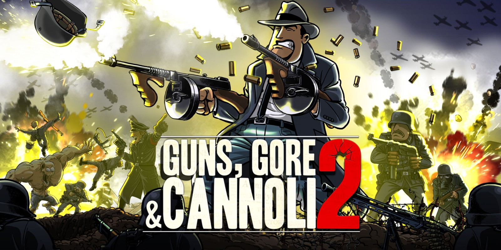 Guns gore and cannoli 2 как играть вдвоем на одном компьютере