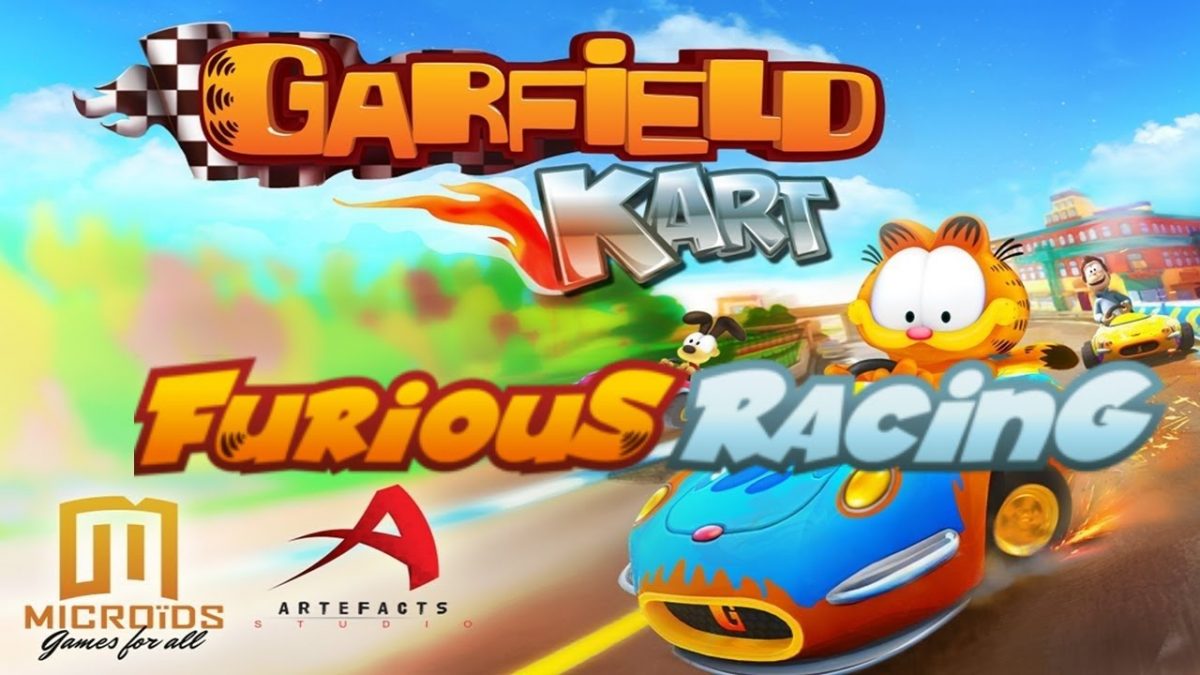 garfield kart furious racing platforms