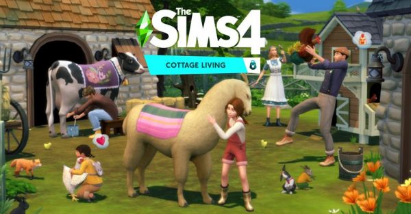 The Sims 4 Cottage Living Free Download GameTrex   The Sims 4 Cottage Living Expansion Pack Free Download 600x313 