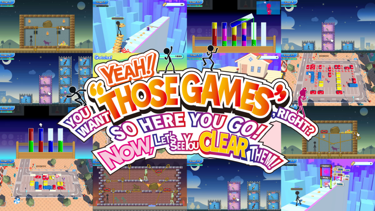 YEAH! YOU WANT "THOSE GAMES," RIGHT? SO HERE YOU GO! NOW, LET'S SEE YOU CLEAR THEM! Free Download